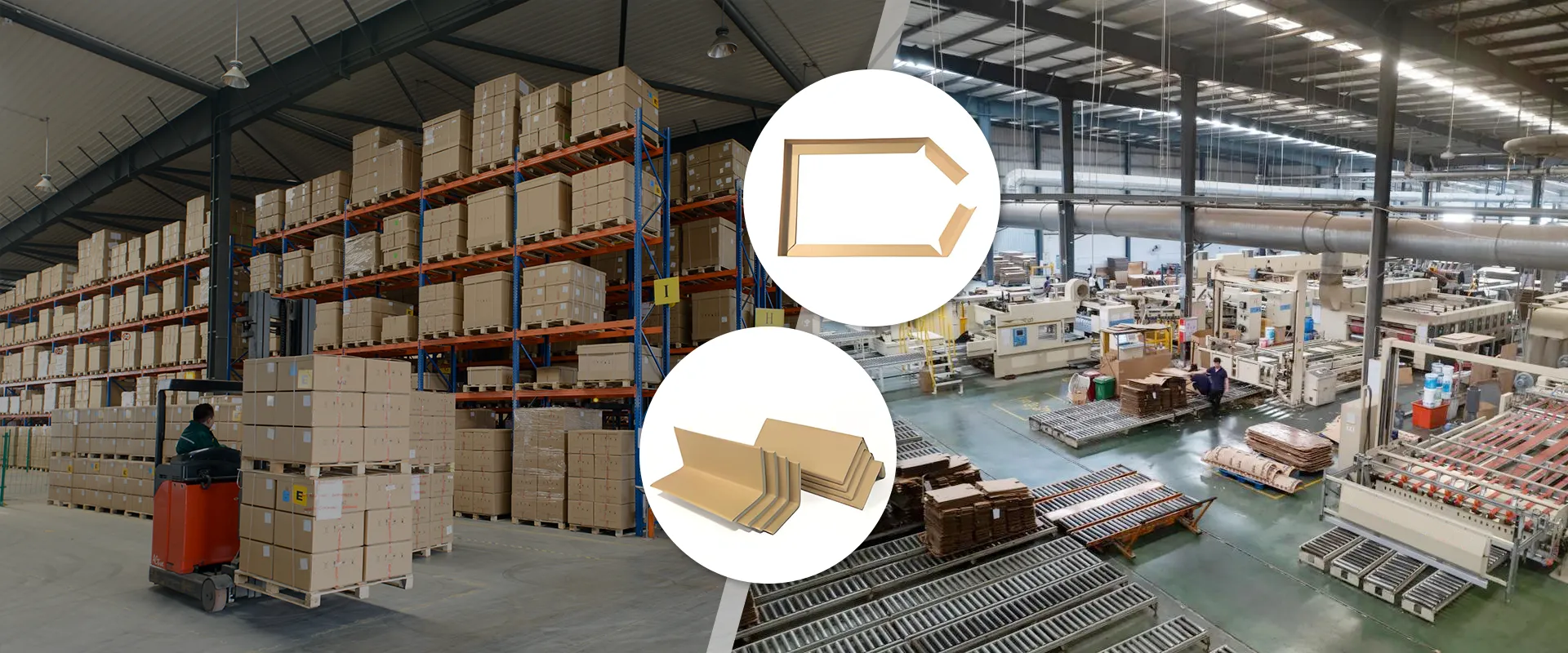 Högkvalitativt pappershörnskyddsfabrik